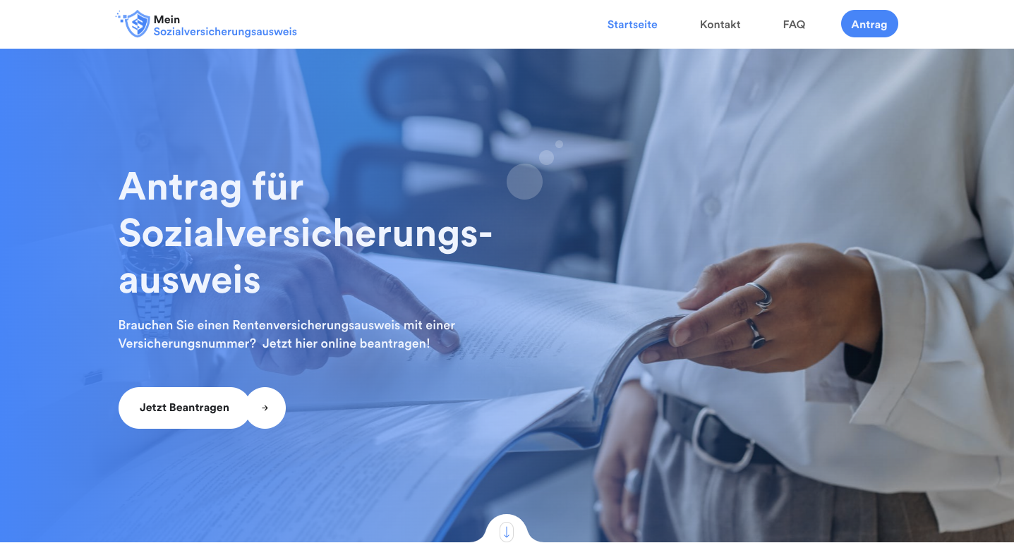 German Social Insurance Applications Online